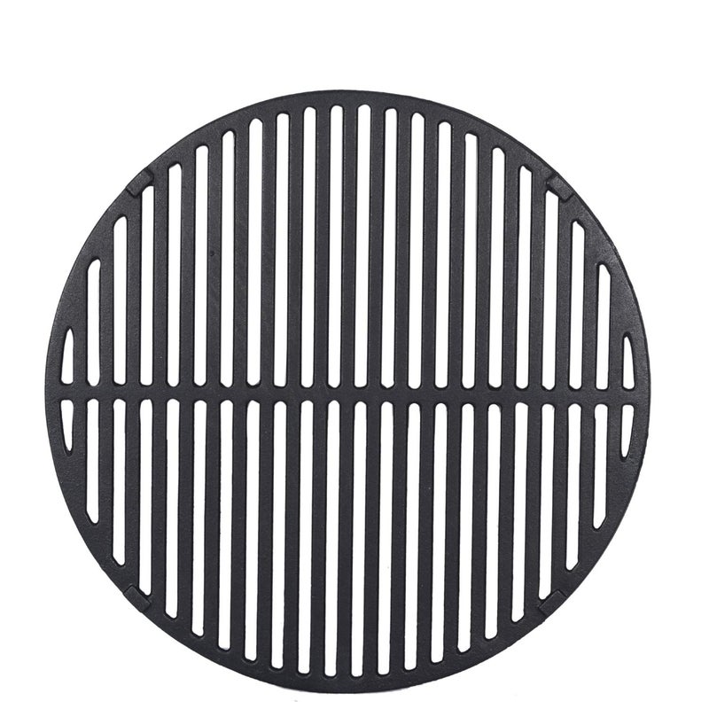 GasSaf 18 3/16" Cast Iron Cooking Grate Replacement for Large Big Green Egg, Kamado Joe Classic, Vision Grill VGKSS-CC2, B-11N1A1-Y2A - Image 2